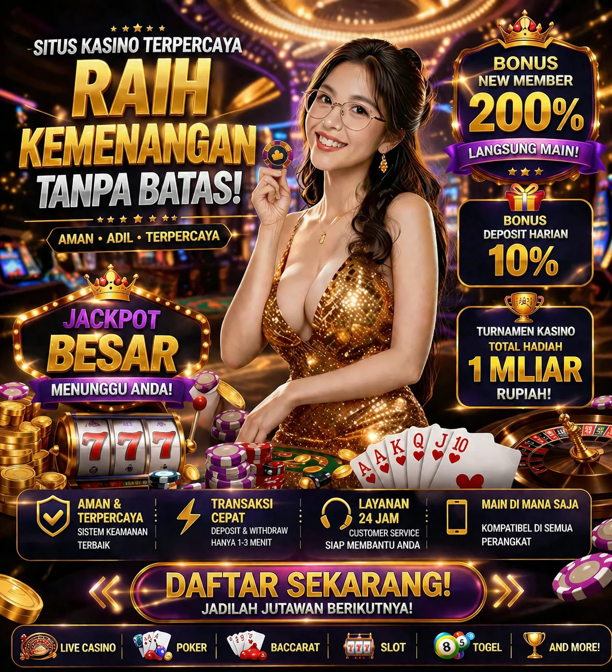 Roleta e blackjack 777slot